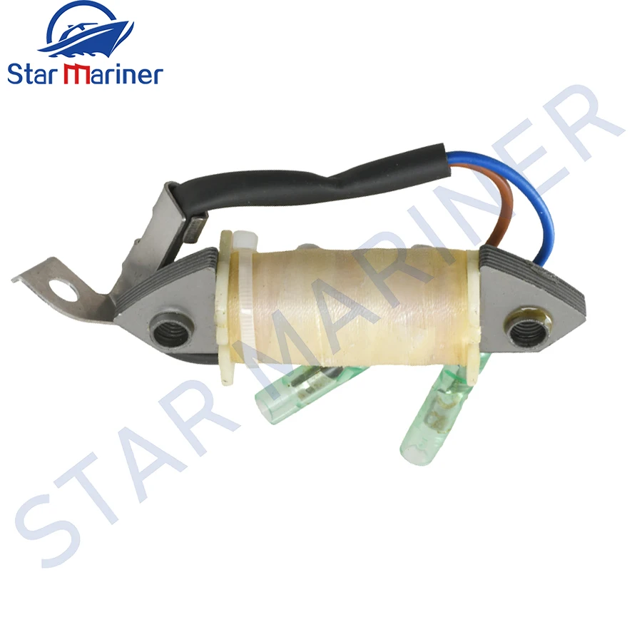 

66M-85520-00 Boat Engine Charge Coil for Yamaha Outboard Motor FT9.9 F13.5 F15 66M-85520 Accessories Replaces Parts