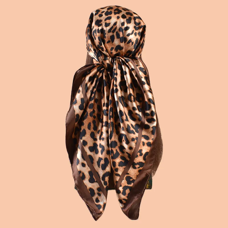 

1 шт. женский сексуальный разноцветный тканый шарф с леопардовым принтом, большой модный платок для путешествий, вечеринок, женский шелковый квадратный шарф