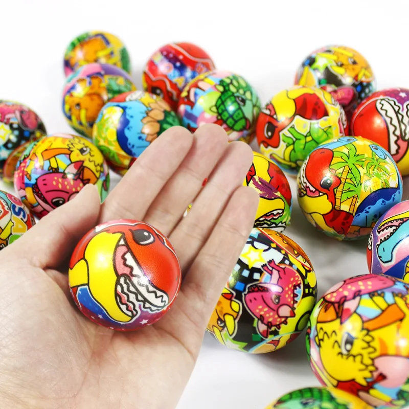 4,3cm Fester PU-Schaum Cartoon-Gesichtsausdruck Schwammball Druckentlastung Hand-Quetschball Spielzeug Kleines Geschenk Antistress-Spielzeug – Detail 3