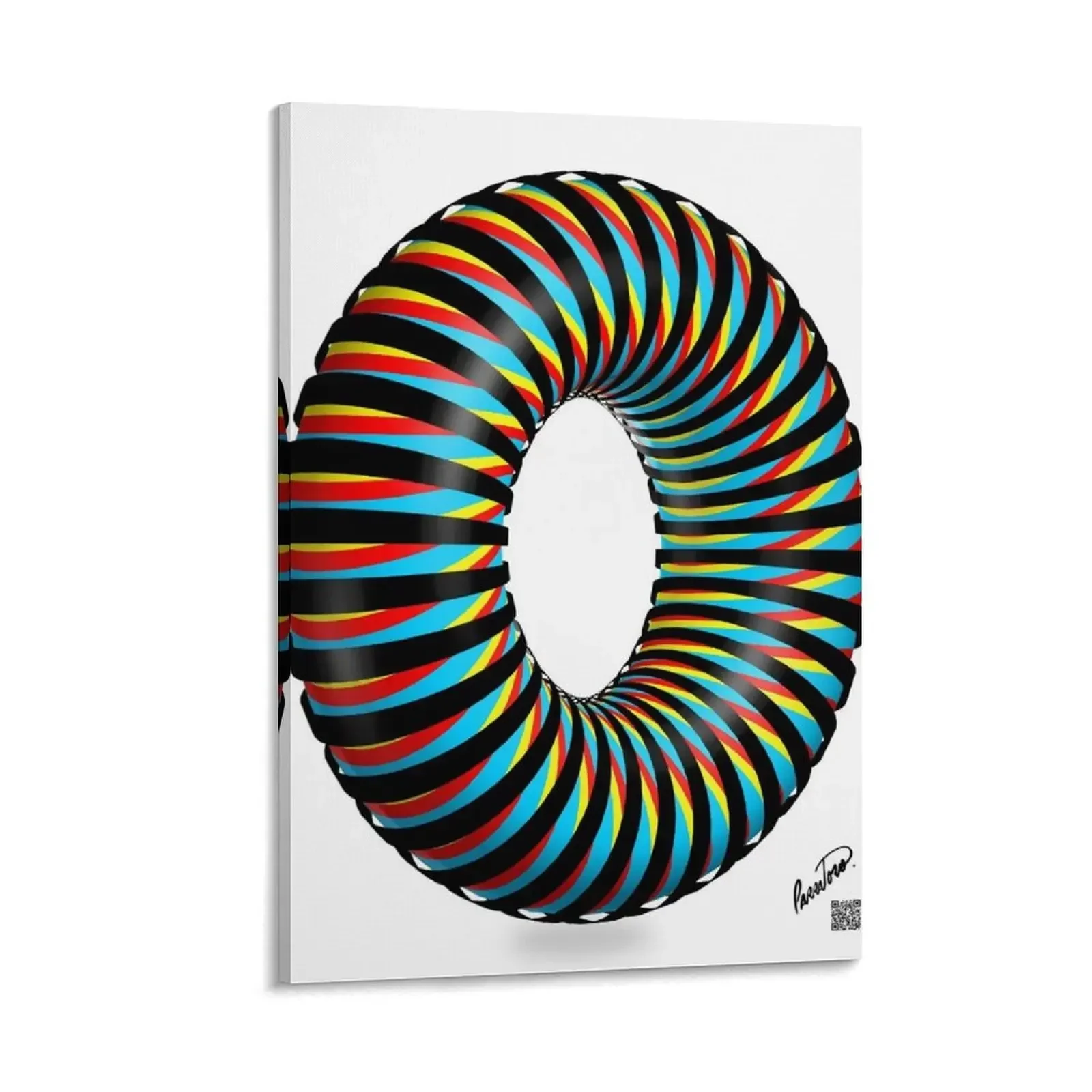 

AR Color Torus Canvas Painting home decorations decorative items for home Picture on the wall