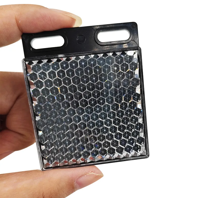 2Pcs Square Reflector for Photoelectric Sensor TD-08 for  Proximity Switch Honeycomb Structure Reflection Plate TD-09
