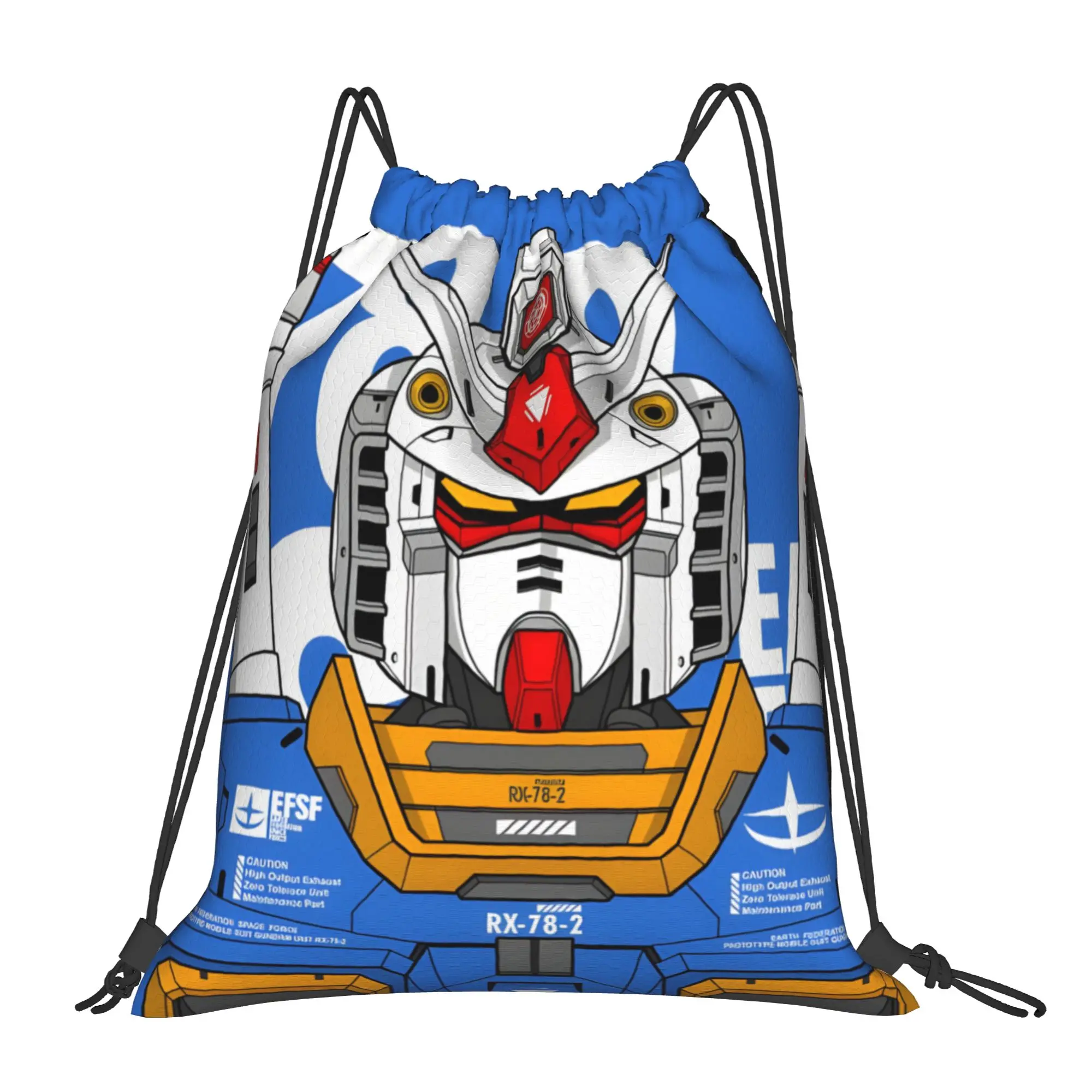 1 pc GUNDAM  Drawstring Bags Shopping Unisex Storage Bag