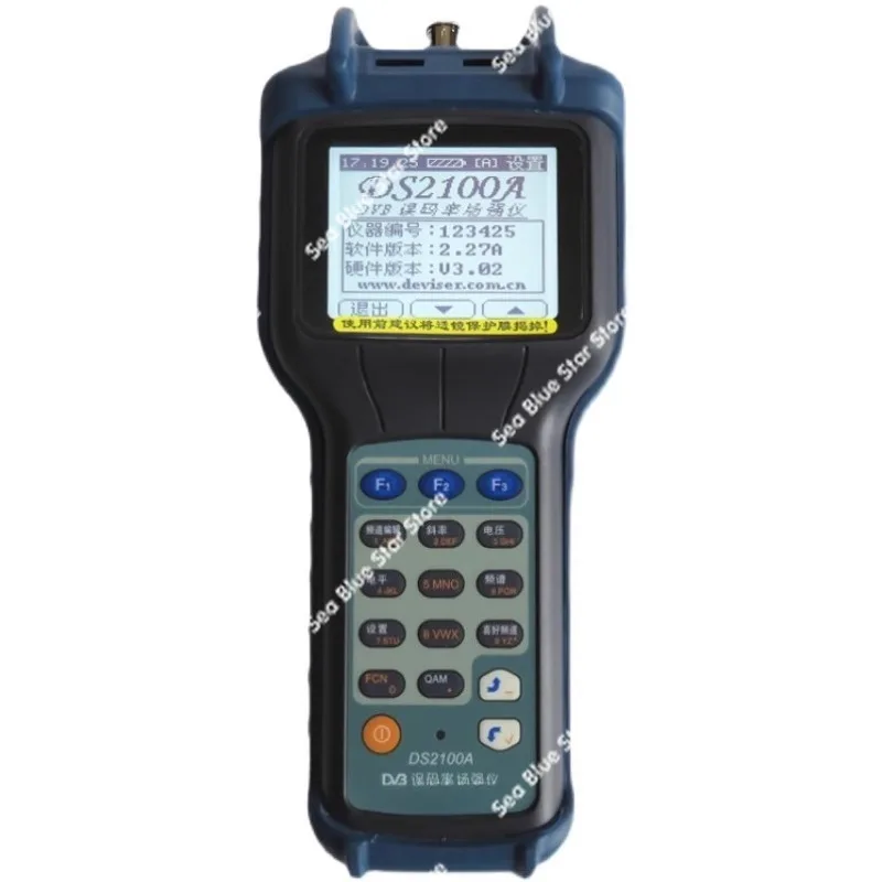 

DS2100A/B/Q Digital Field Strength Meter, Digital TV Error bit rate tester DS2000A/BC