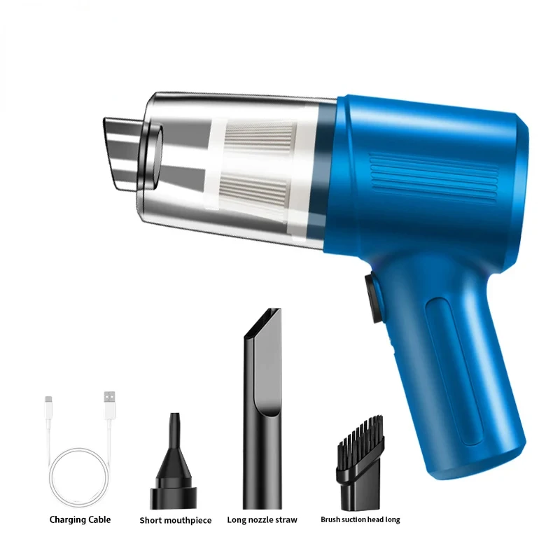 مكنسة كهربائية محمولة للسيارة لاسلكية متعددة الوظائف صغيرة عالية الطاقة شفط ونفخ أجهزة التنظيف المتكاملة ﻿   فراغ