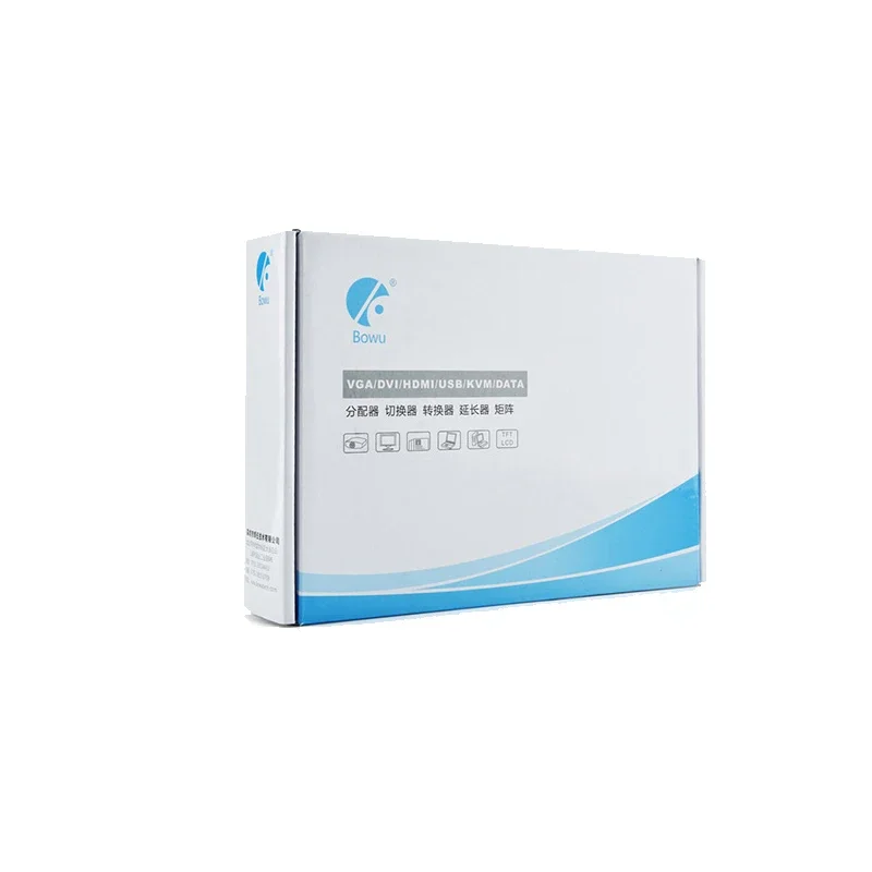 2 Port USB KVM Switch Suitable For Two Host Monitoring Hard Disk To Share a Set Of Keyboard Mouse And Monitor 2 in 1out