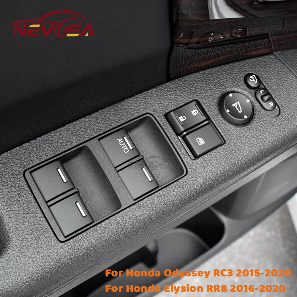 Left Hand Master Auto For Honda Odyssey RC3 Elysion RR8 2015 2016 2017 2018 2019 2020 Power Window Control Switch 35750T6DH01 view 3