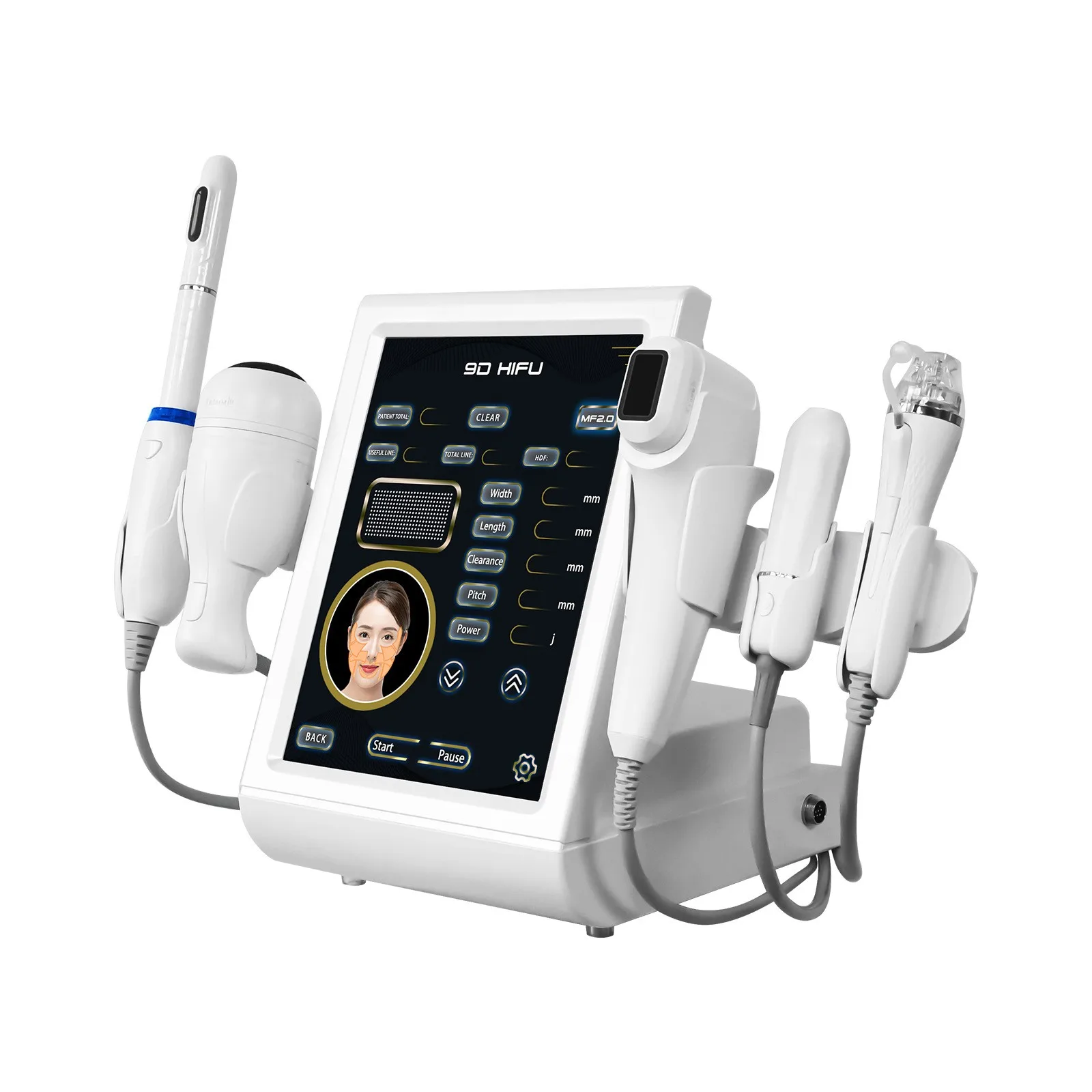 Hot Plastic Facial Skin Care Equipment Integrated Machine for Precision Carving and Postpartum Repair