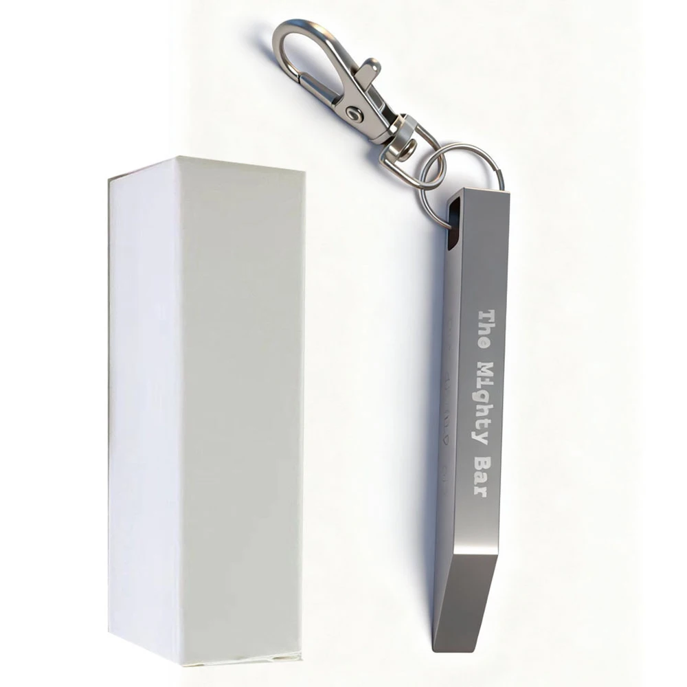 Edc Pry Bar, Edc Keychain Tool, Small Heavy Duty Stainless Steel Keychain Pocket Pry Bar for Everyday Carry and Outdoor Activiti