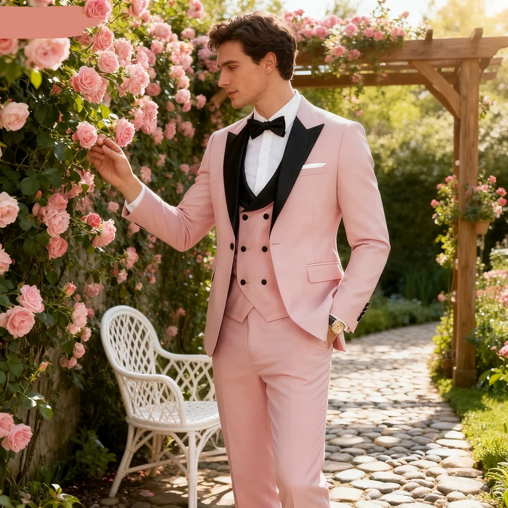 

Vermelho Breasted Ternos, Pico Lapela, Comprimento, Regular, Slim Fit, 3 Peia, Jaqueta, Caldas, Rou