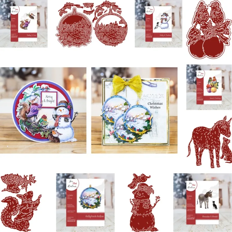 A Huge Horse and a Small Dog Cutting Dies Scrapbook Diary Decoration Stencil Embossing Template DIY Greeting Card Handmade 2026