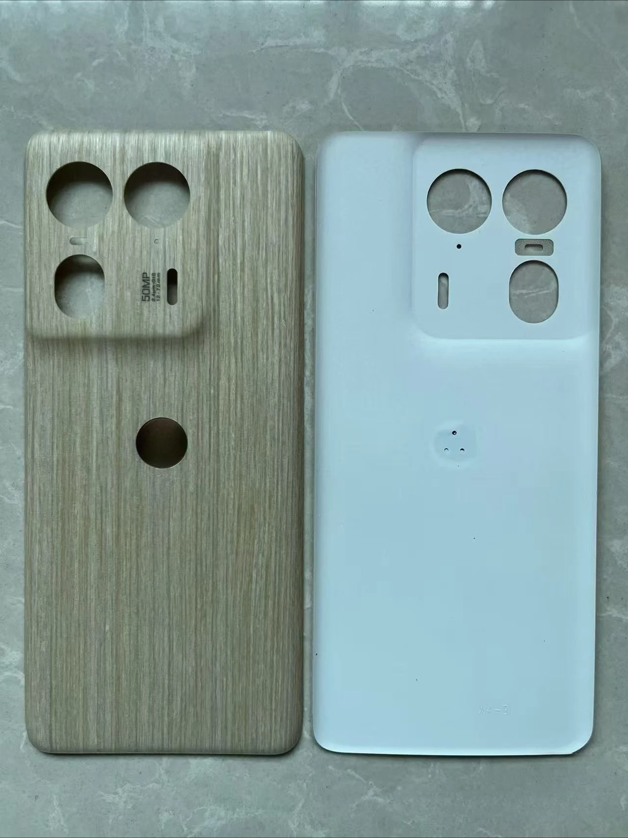 For Motorola Edge 50Ultra XT2403-1 XT2403-4 XT2403-5 Battery Cover Rear Door Panel Housing Case With adhesive backing