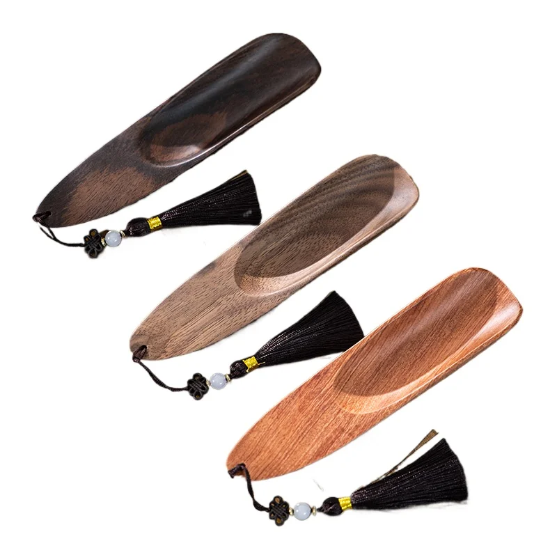 

*Walnut Rosewood Ebony Teaspoon Tea Set Accessories Sub-teaspoon