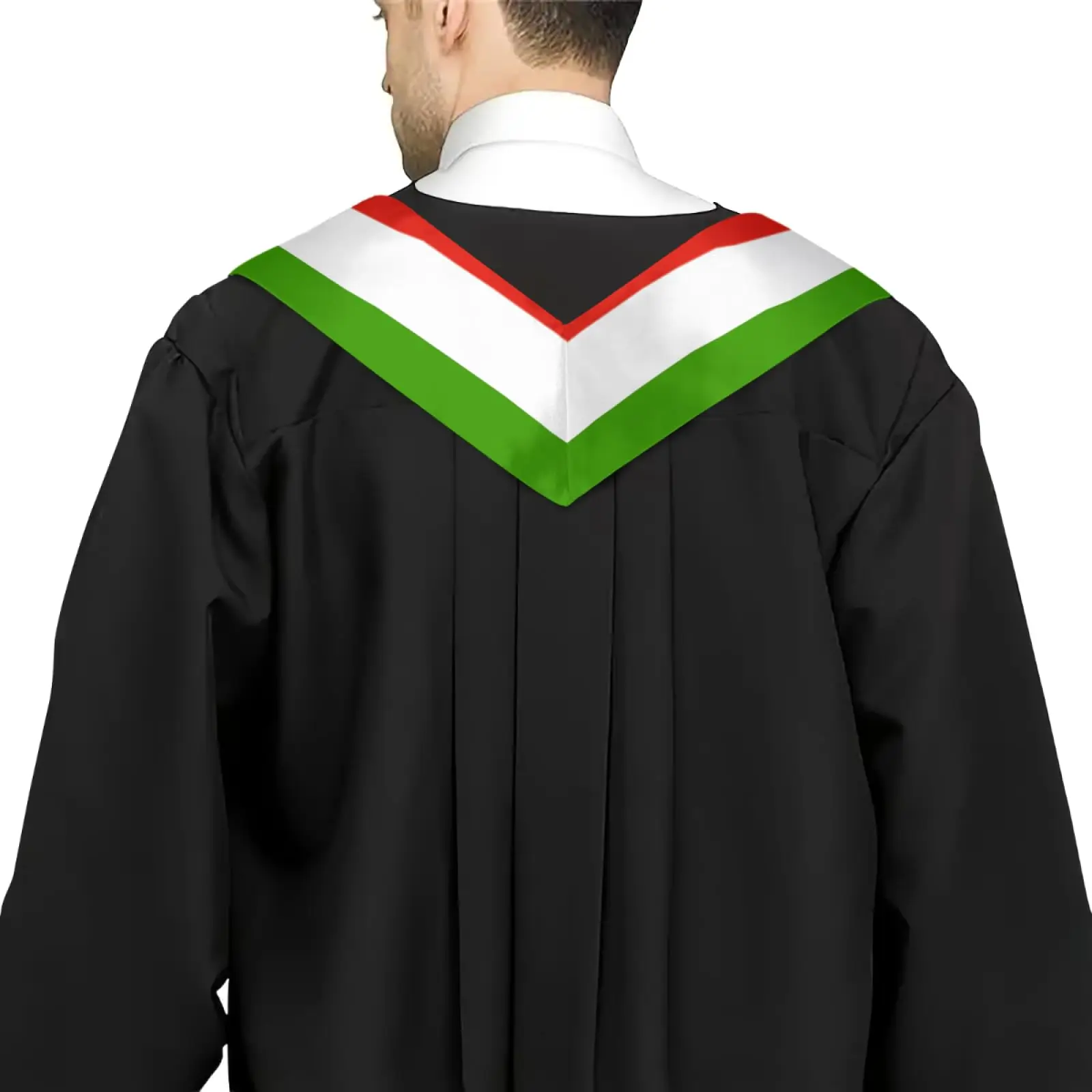 علم غينيا الاستوائي على شكل حرف v للتخرج سرق شال وشاح الشرف للدراسة على فئة الطلاب الدولية لعام 2026 #4