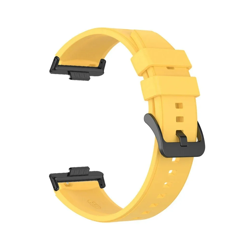 Cinturino in silicone per Huawei Watch Fit 3/4/4 Pro Cinturino sostituibile morbido e traspirante per accessori cinturino Huawei Watch Fit 4 Pro