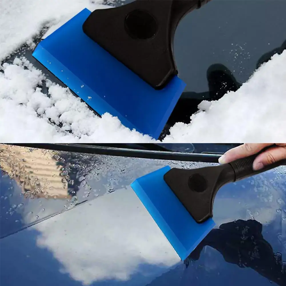 Clean Scraper Shovel Multifunction Auto Window Tints Soft Silicone Scraper Water Wiper Glass Handy Car Cleaner Tools