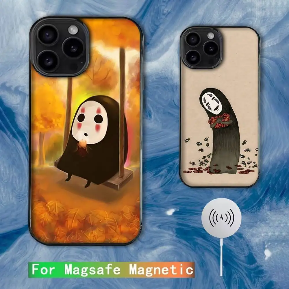 

Cartoon H-Hayao M-Miyazaki Phone Case For iPhone 16e,16,15,14,13,12,11,Plus,Pro,Max,Mini Magsafe Magnetic Wireless Charging