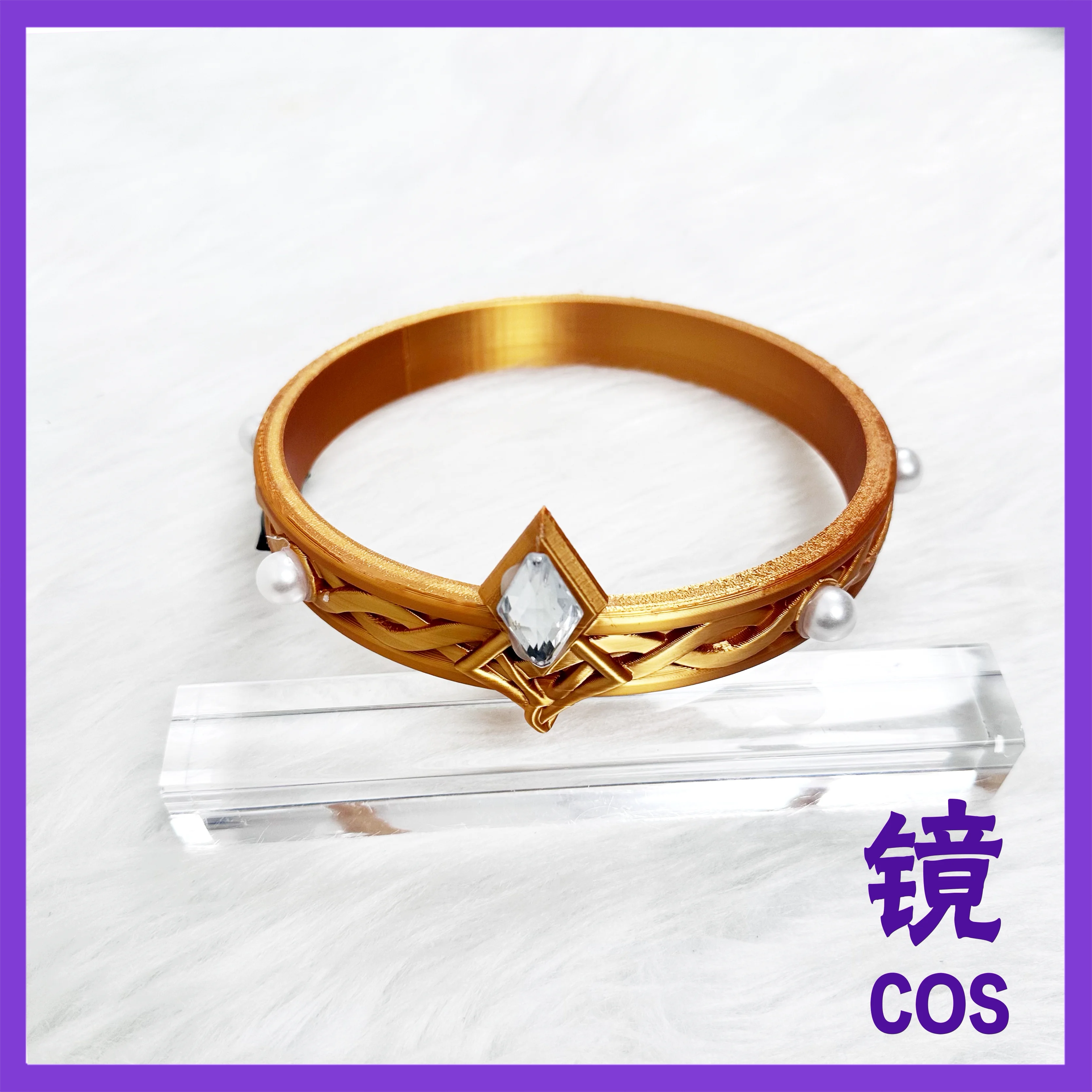 Tocado de Ada Mesmer, accesorio para cosplay de Identity V, ideal para Halloween, Navidad, fiestas de disfraces y como complemento para disfraces.