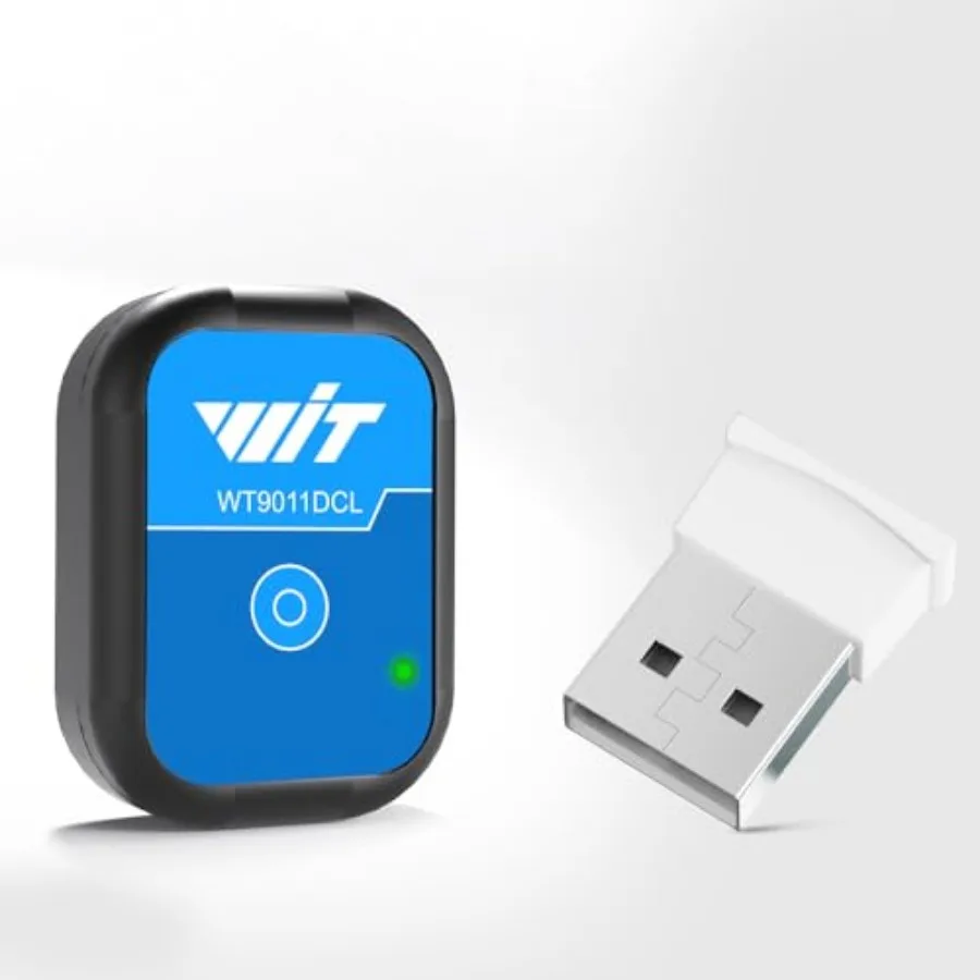 

[Bluetooth 5.0 Accelerometer+Inclinometer] WT9011DCL MPU9250 High-Precision 9-axis Gyroscope+Angle XY 0.2° Accuracy +Magnetomet