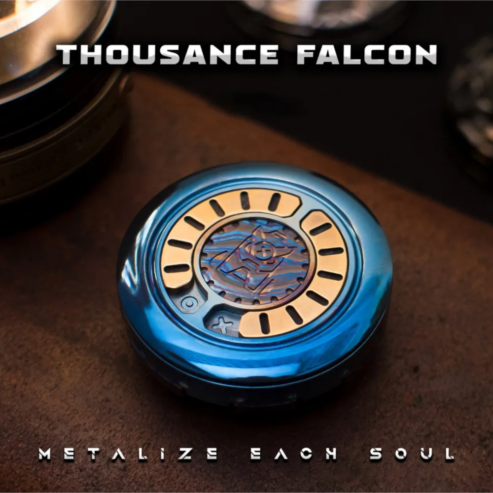 METILIS Thousance Falcon Fidget Spinner Oryginalne Projekty Gadżety Redukujące Lęk Spinner do Fidgetowania Akcesoria na Biurko