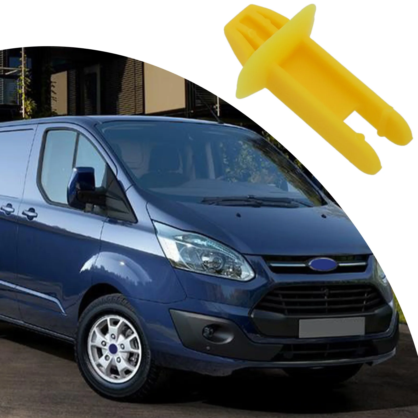 W715984S300 Hood Prop Retainer Clip Designed For Ford For Transit 2015 To 2024 Including All Trim Levels And E-For Transit