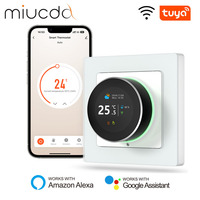 MIUCDA Tuya WiFi Smart Knob Thermostat Electric Heating Water Gas Boiler Temperature Controller Works With Alexa Google Home