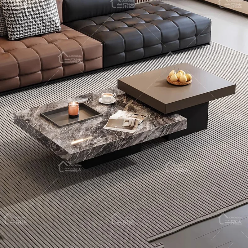 

Modern Simple Coffee Tables Italian Luxury Toilet Vintage Coffee Tables Storage Mirrors Mueble Organizador Home Furniture