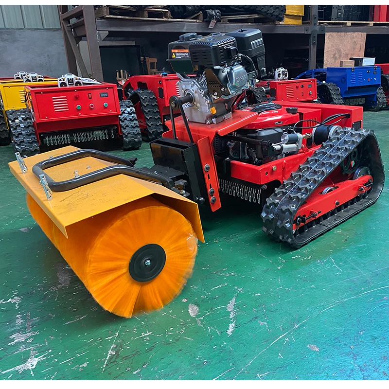 

Upgraded remote-controlled lawn mower, garden oil lawn mower robot