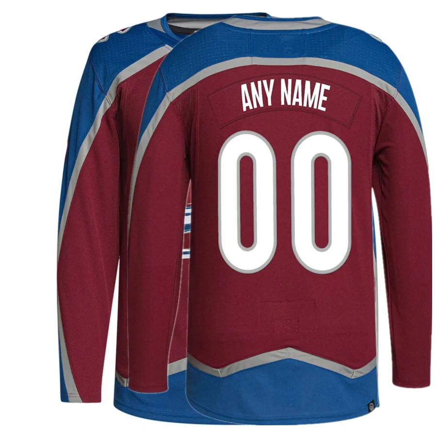 

Famous brand Colorado ice hockey jerseys with embroidered men women youth customized #8 Makar #96 Rantanen #40 GEORGIEV