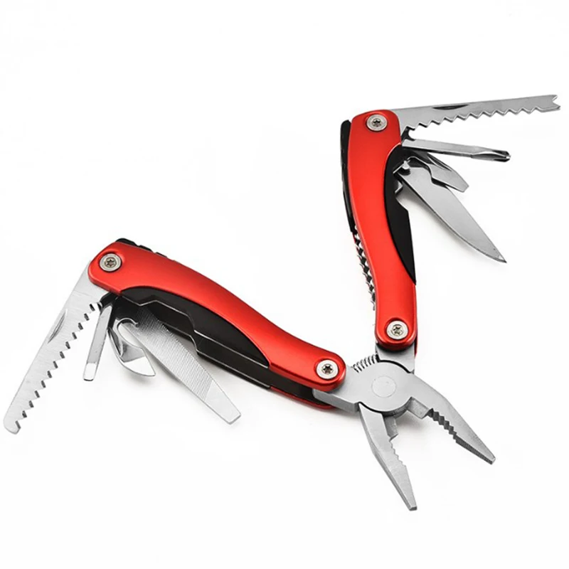 Pinza multifunzione in acciaio inossidabile utensili a mano strumento portatile tasca pieghevole coltello pieghevole Multitool pinza per esterni