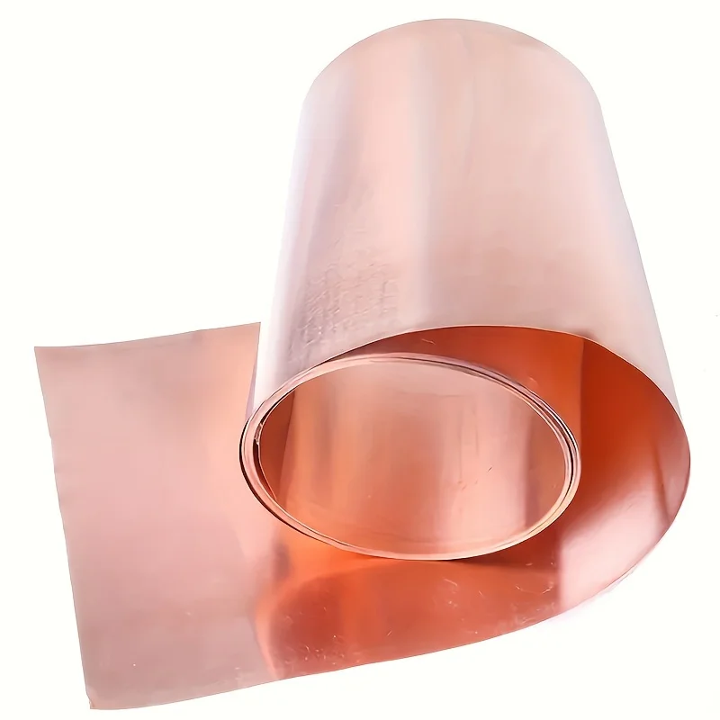1PC Copper Plate Roll 0.2mm Thick Metal Pure Copper Plate, Copper Strip, Copper Sheet, Metal Sheet, Foil