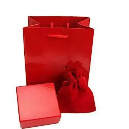 Caixa de presente de alta qualidade, embalagem de joias transfronteiriça com etiqueta, burro, família, amor, casa, qi, família, caixa de tesouro