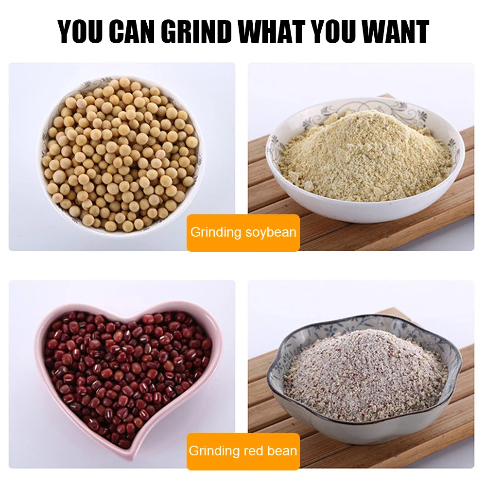 Electric Coffee Grinder for Home Grains Grinder Machine Kitchen Multifunctional Coffe Chopper Blades Nuts Beans Spices Blender