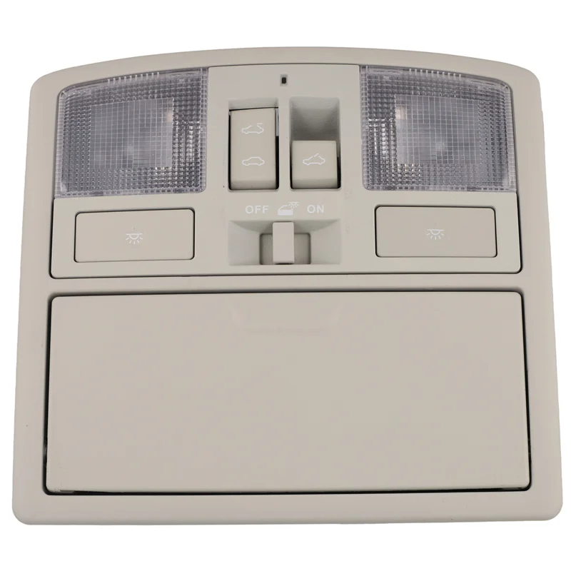 

【Падение цены! !】Для Mazda 3 2010-2013 с переключателем люка, серая верхняя консоль с нижним светом BCN8-69-970B-75 BCN869970B75