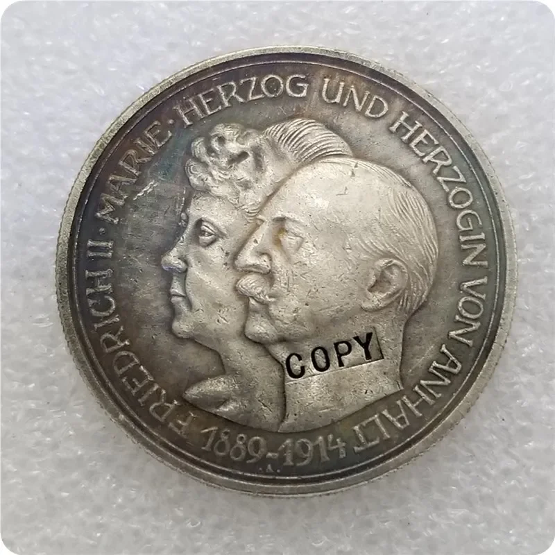 1914 Germany  Coin COPY commemorative coins-replica coins medal coins collectibles Challenge Pocket Coins Christmas Gifts