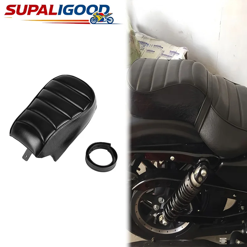 

For Harley Iron 883 XL883N XL 883N XL883 X48 Sportster 1200 1200C x48 2016-2021 Motorcycle Rear Passenger Seat Pillion Cushion
