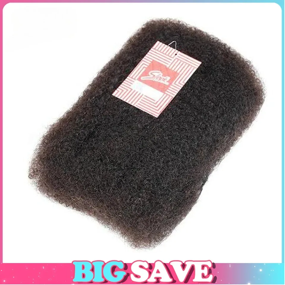 لاول مرة ريمي الأفرو مجعد الشعر السائبة لتضفير بيرو QVR الأفرو غريب شعر بشري مجعد السائبة الطبيعية البني اللون الضفائر الشعر