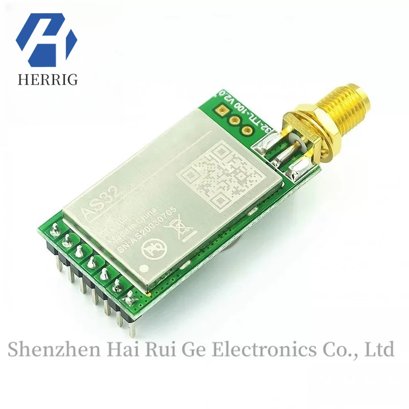 

1PCS SX1278/SX1276 WIRELESS MODULE|433MHZ WIRELESS SERIAL PORT|LoRa spread-spectrum 3000m UART interface