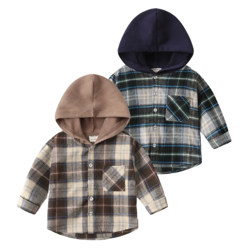 

Toddler Boys Shirts Kids Hoodies Spring Fall Children's Clothes