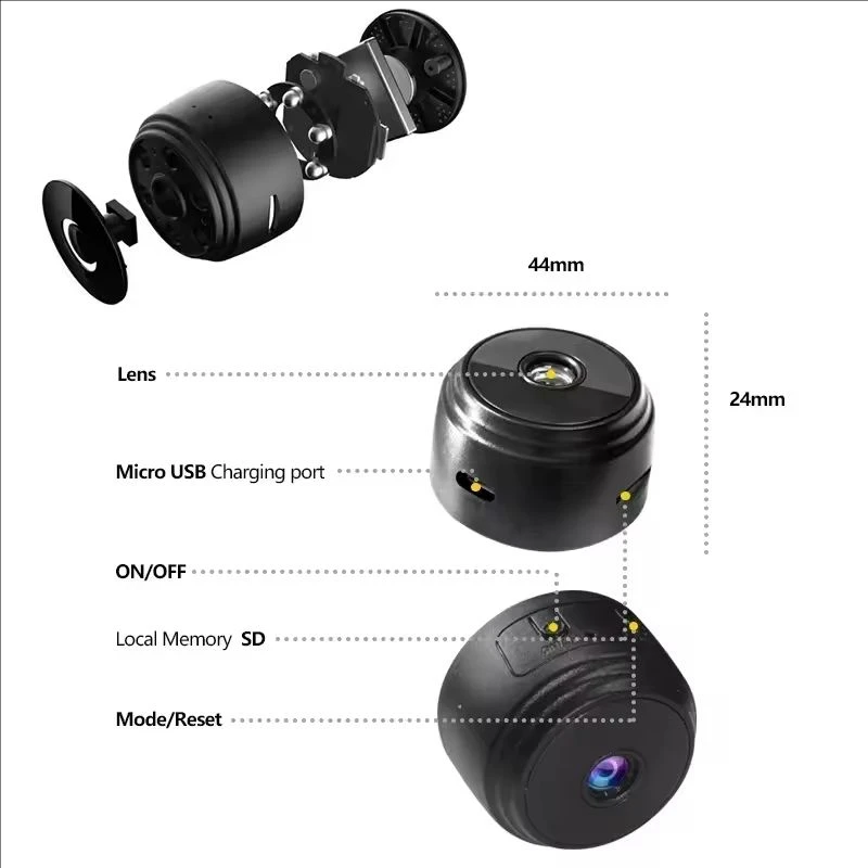 A9 Mini Cameras HD Wifi Smart Monitor Surveillance Cameras Sensor Camcorder Web Video Home Safety Wireless Security