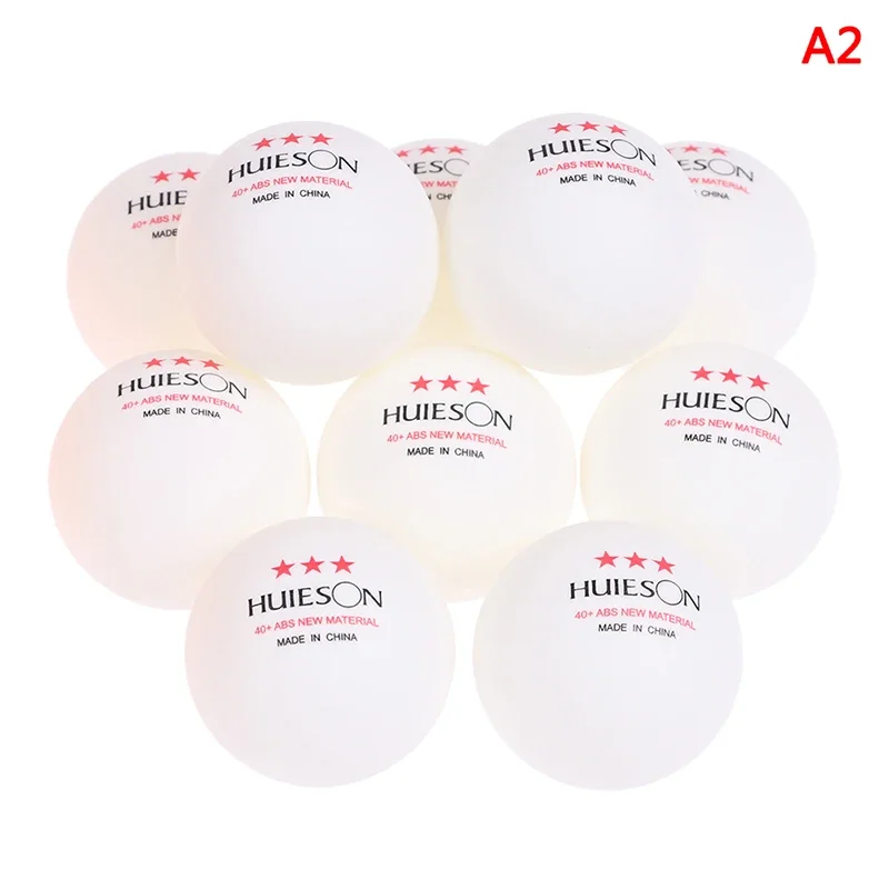 New Huieson 3 Star Ping Pong Balls ABS+ Material Professional Table Tennis Balls TTF Standard Table Tennis For Competition 20pcs