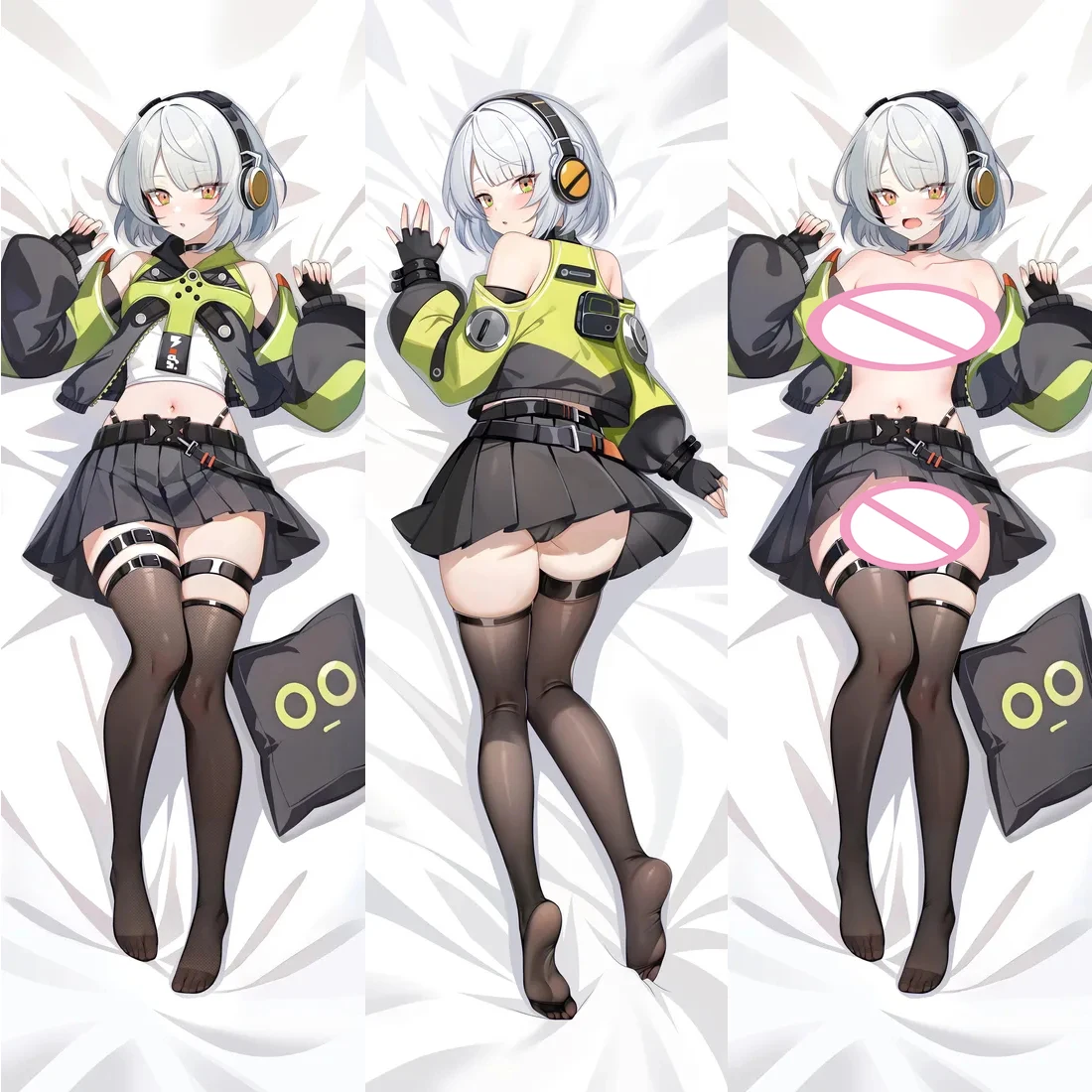 

Anby Demara Dakimakura Zenless Zone Zero Pillow Cover Hugging Cushion Case Otaku Sexy Full Body Pillowcase Home Bedding Decor