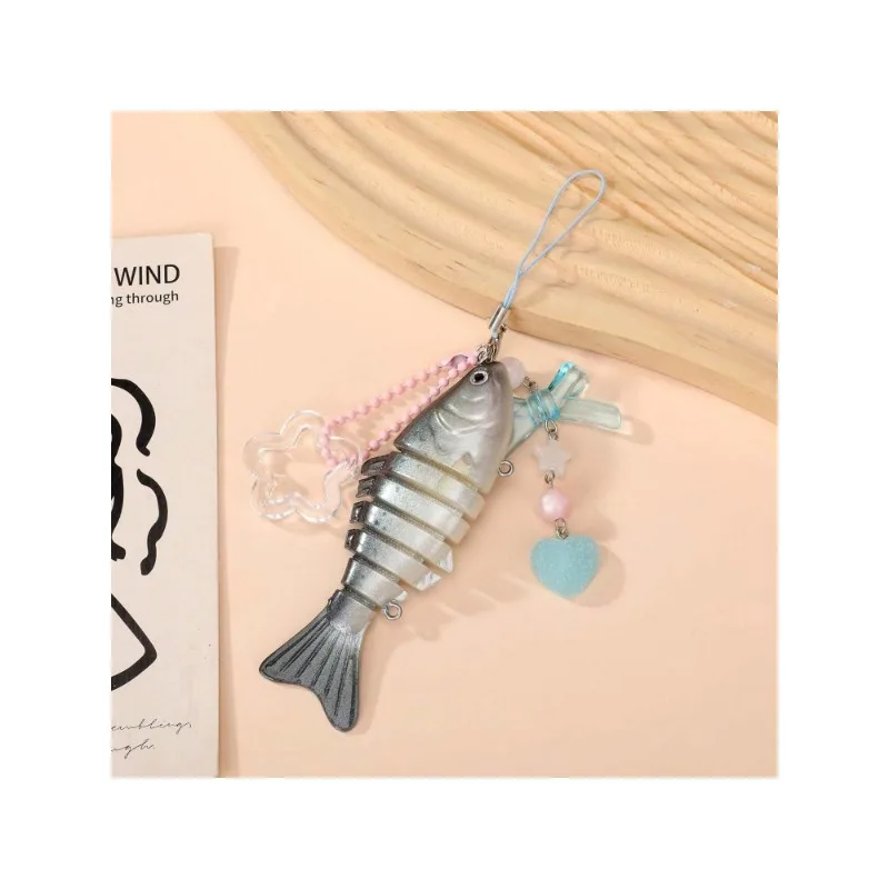 Handmade fish keychains, lovely jewelry image 2