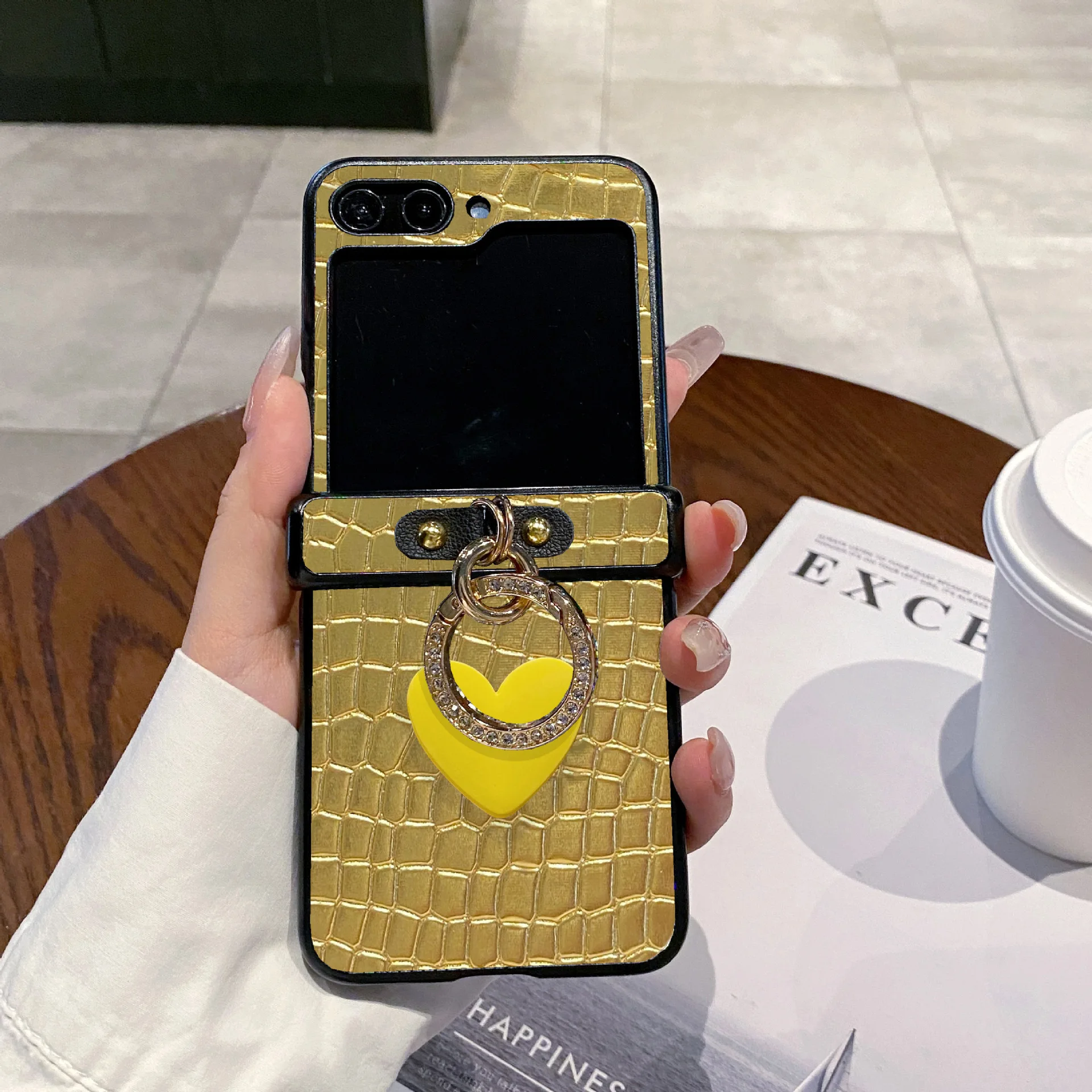 เคสโทรศัพท์ลายหนังจระเข้ ประดั - Phone Cases Vogue บทวิจารณ์และราคา