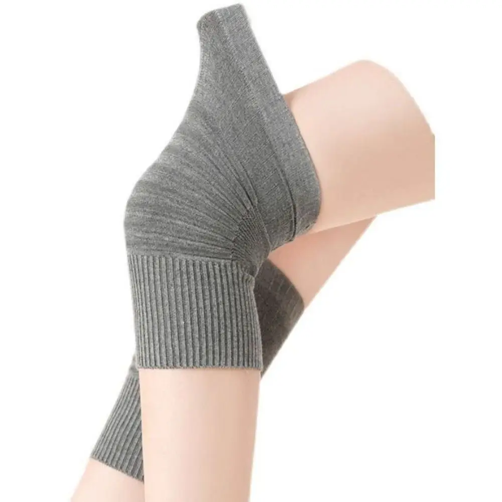 Warm Cotton Sports Knee Pads Stripe Elastic Elastic Support Pads Nude Black Grey Compression Knee Pads Outdoor