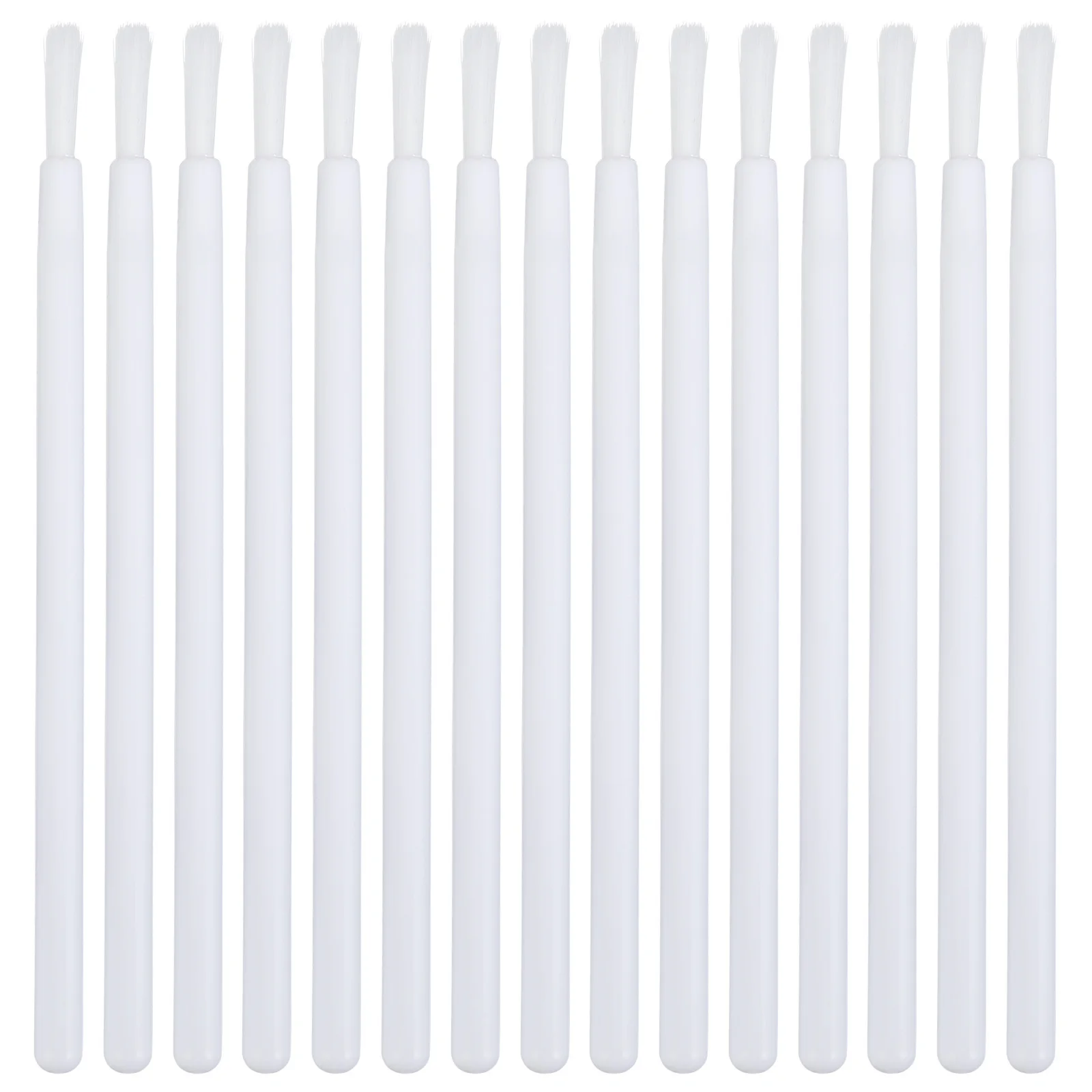 100 pezzi Pennello in nylon Pennello per labbra usa e getta per trucco Confezione da 100 Uso da viaggio Applicatore per lucidalabbra Strumento per trucco Applicatori per rossetto Trucco
