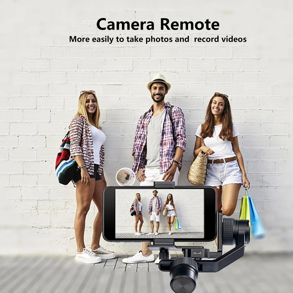 For Tiktok Remote Control, Phone Ebook APP Page Turner, Bluetooth Phone Remote For Camera Music Video Recording, Durable