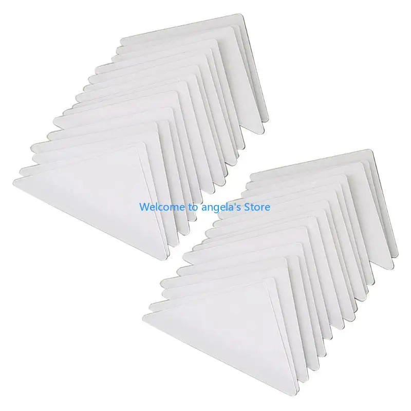 X4YC Набор из 30 держателей в форме воротника, одноразовые наклейки на воротник для аккуратного внешнего вида рубашки, подкладки