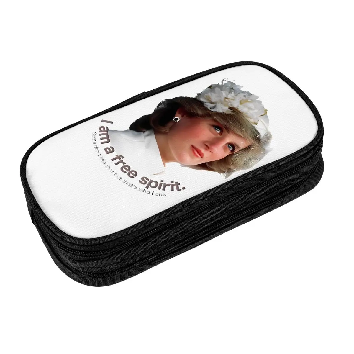 

Lovely Pencil Case Lady Diana - Queen Of Hearts Pencil Box School Pencil Cases Kids Zipper Custom Stationery Organizer