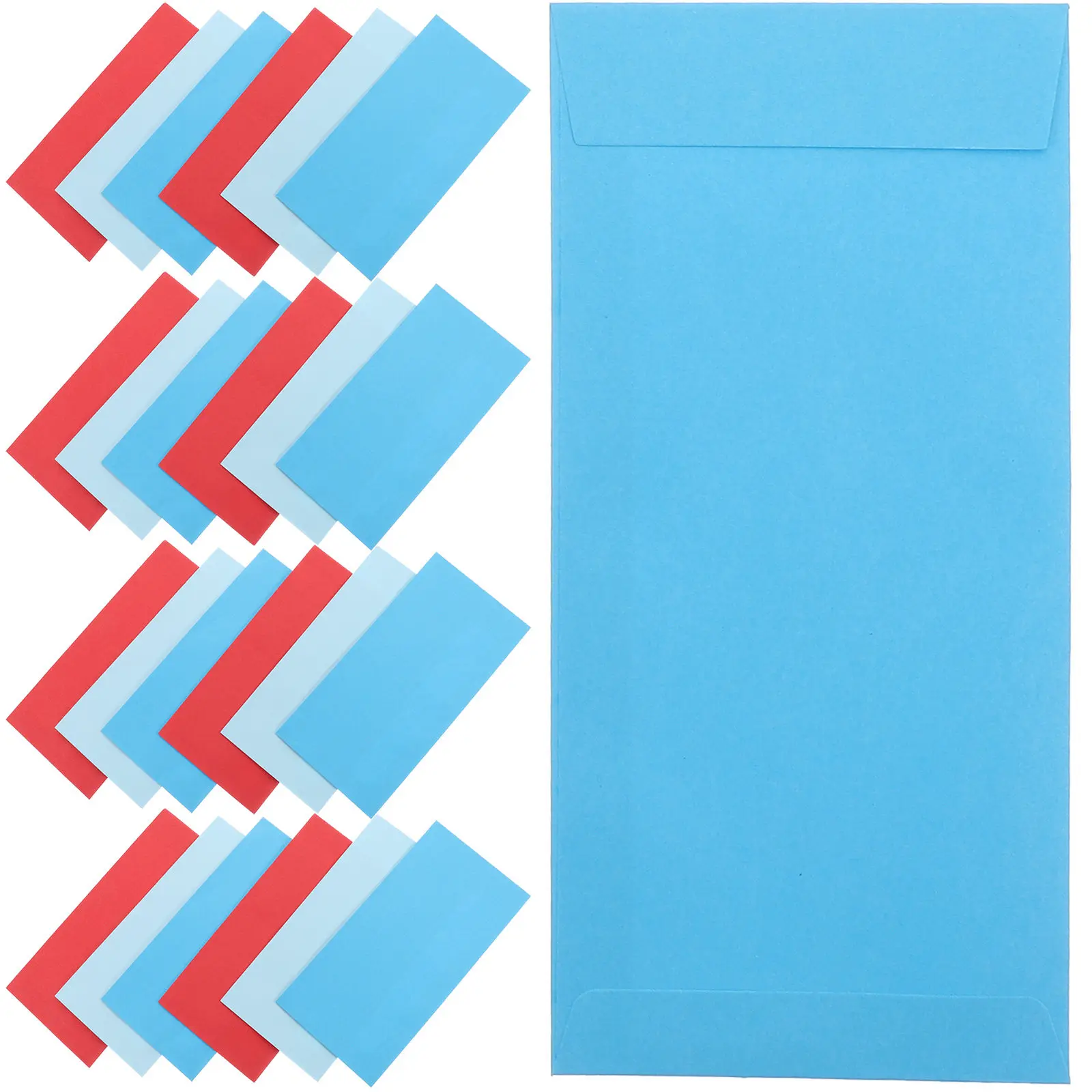 30Pcs Kraft Paper Self Adhesive Envelopes Small Thin Storage Envelopes for Cash Notes Keys Blessing Cards Budgeting Savings