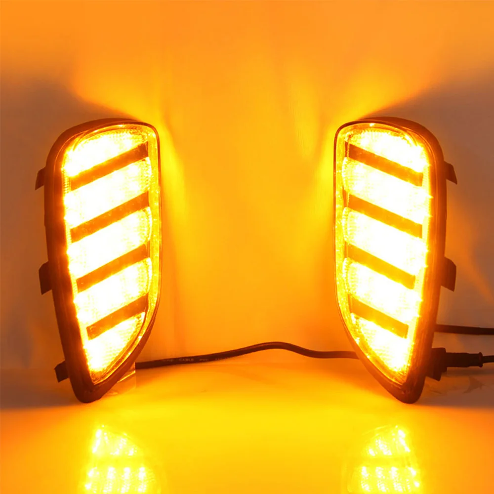 

LED DRL Car Accessories For Mercedes Benz GLA GLA180 GLA200 2015 2016 2017 2018 Auto Day Light LED Daytime Running Fog Light